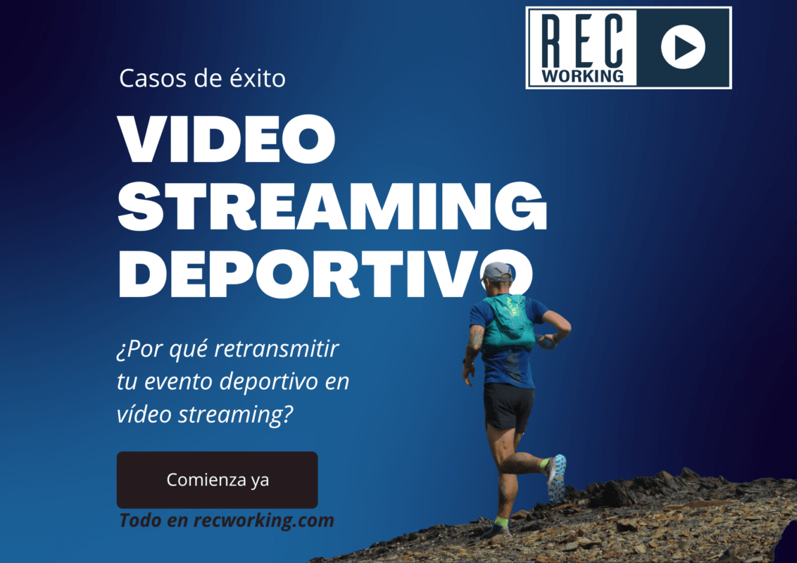 Imagen de un corredor de trail running: Streaming profesional para eventos deportivos | Casos reales que inspiran