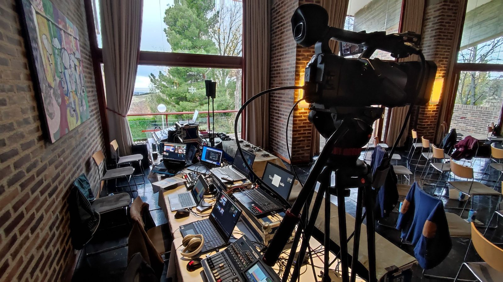 Recworking control room evento