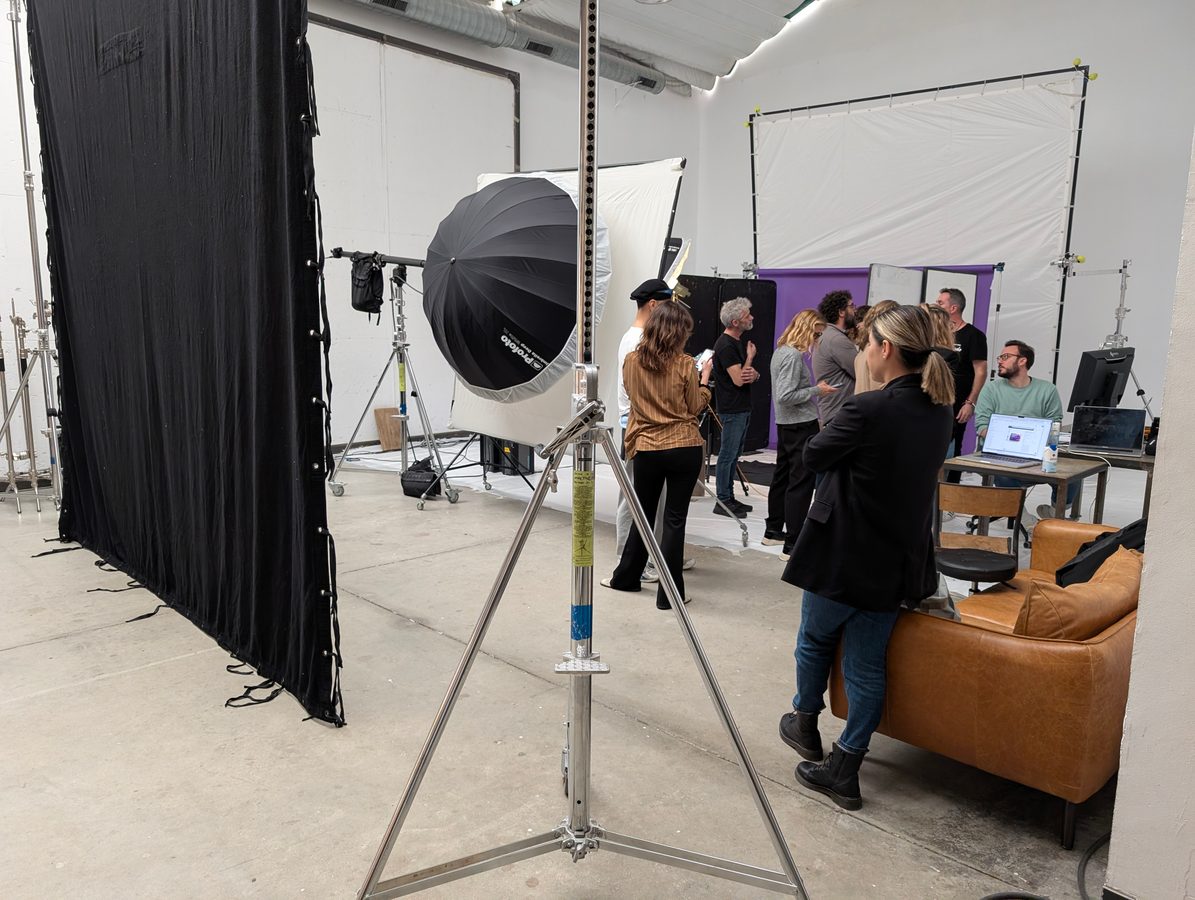Recworking estudio green screen