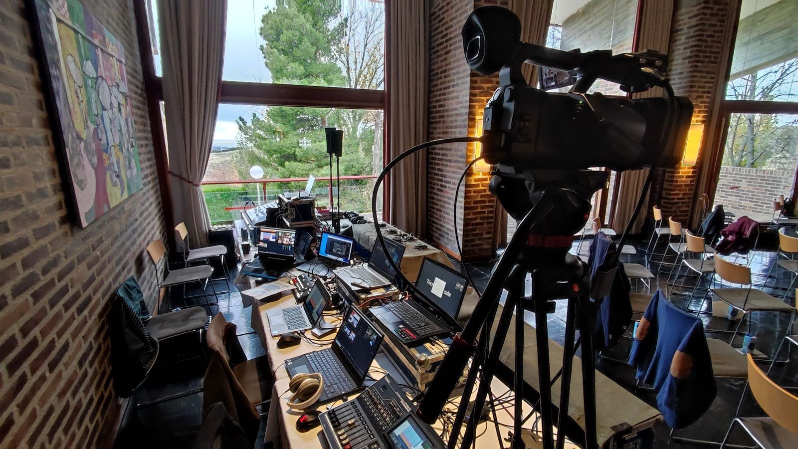 Recworking control room evento